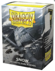 Dragon Shield Box of 100 in Dual Matte Snow